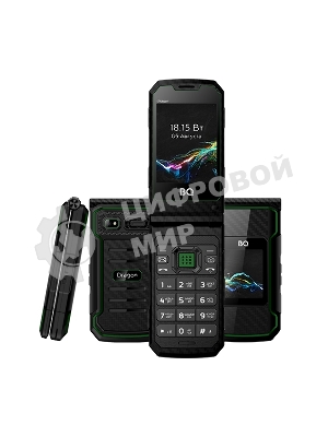 Мобильный телефон BQ 2822 Dragon черный/оранжевый