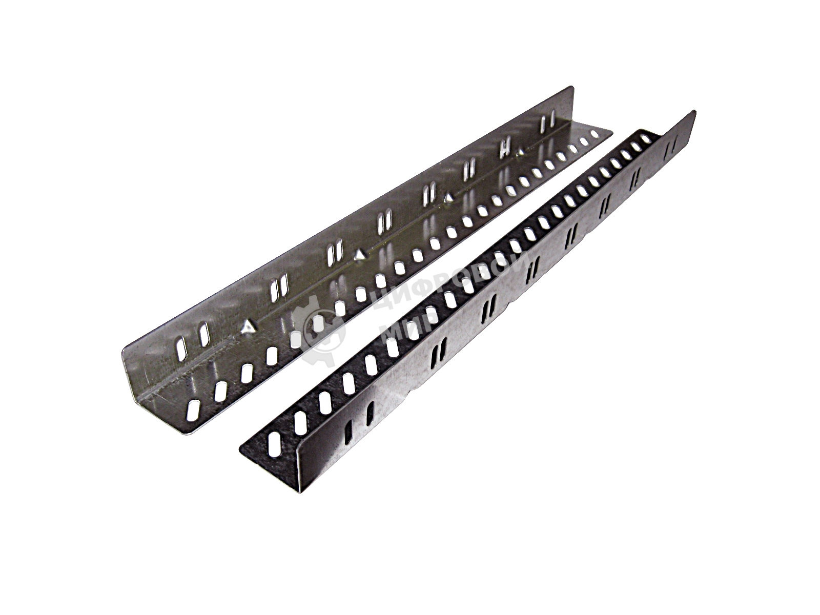 Комплект уголков опорных (направляющие) для напольных шкафов, глубина 750 мм, нагрузка до 50 кг. (УО-75)