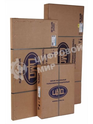 Шкаф телекоммуникационный напольный 42U (600x600) дверь металл (3 места), ШТК-М-42.6.6-3ААА