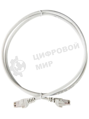 Коммутационный шнур (патч-корд), кат.5Е UTP, LSZH, 3м, серый Коммутационный шнур (патч-корд), кат.5Е UTP, LSZH, 3м, серый
