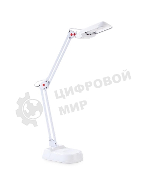 Светильник Camelion KD-017A C01 kd-017a с01 белый настольный в к-те база+струбцина 230v 11w