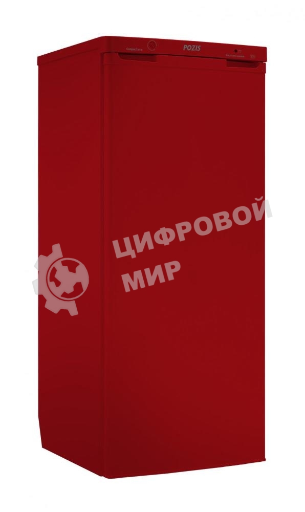 Холодильник Pozis RS-405 рубиновый однокамерный 157/22 л морозилка сверху
