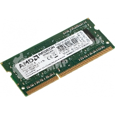 Оперативная память AMD Radeon R5, DDR3, 4GB (1x4GB), 1600MHz, CL11, SO-DIMM
