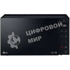Микроволновая печь LG MW25R35GIS черный, 25 л, 1000 Вт, переключатели - сенсор