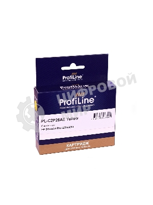 Картридж струйный ProfiLine PL-C2P26AE (№935XL) для принтеров HP OfficeJet Pro 6230/6830 с чернилами на водной основе Yellow