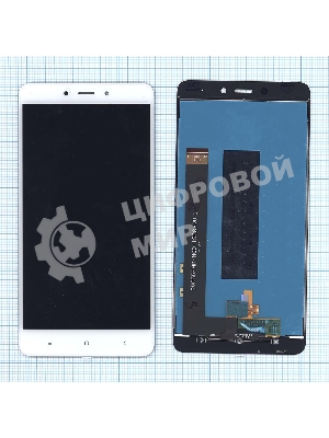 Дисплей для Xiaomi Redmi Note 4 белый