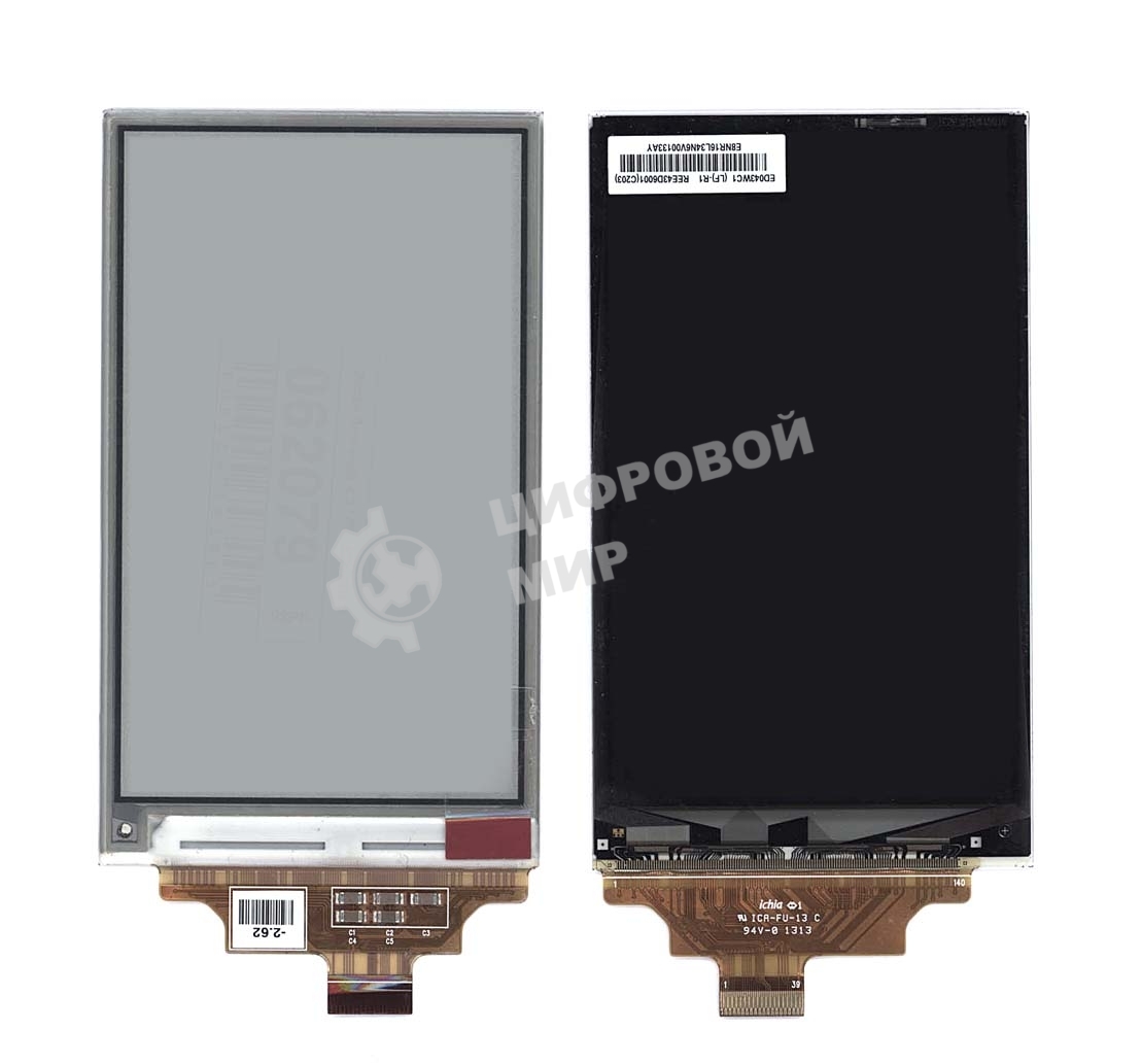 Экран для электронной книги e-ink 4.3