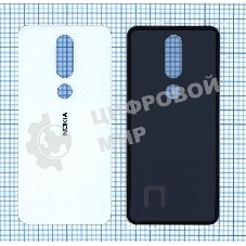 Задняя крышка для Nokia X6 белый