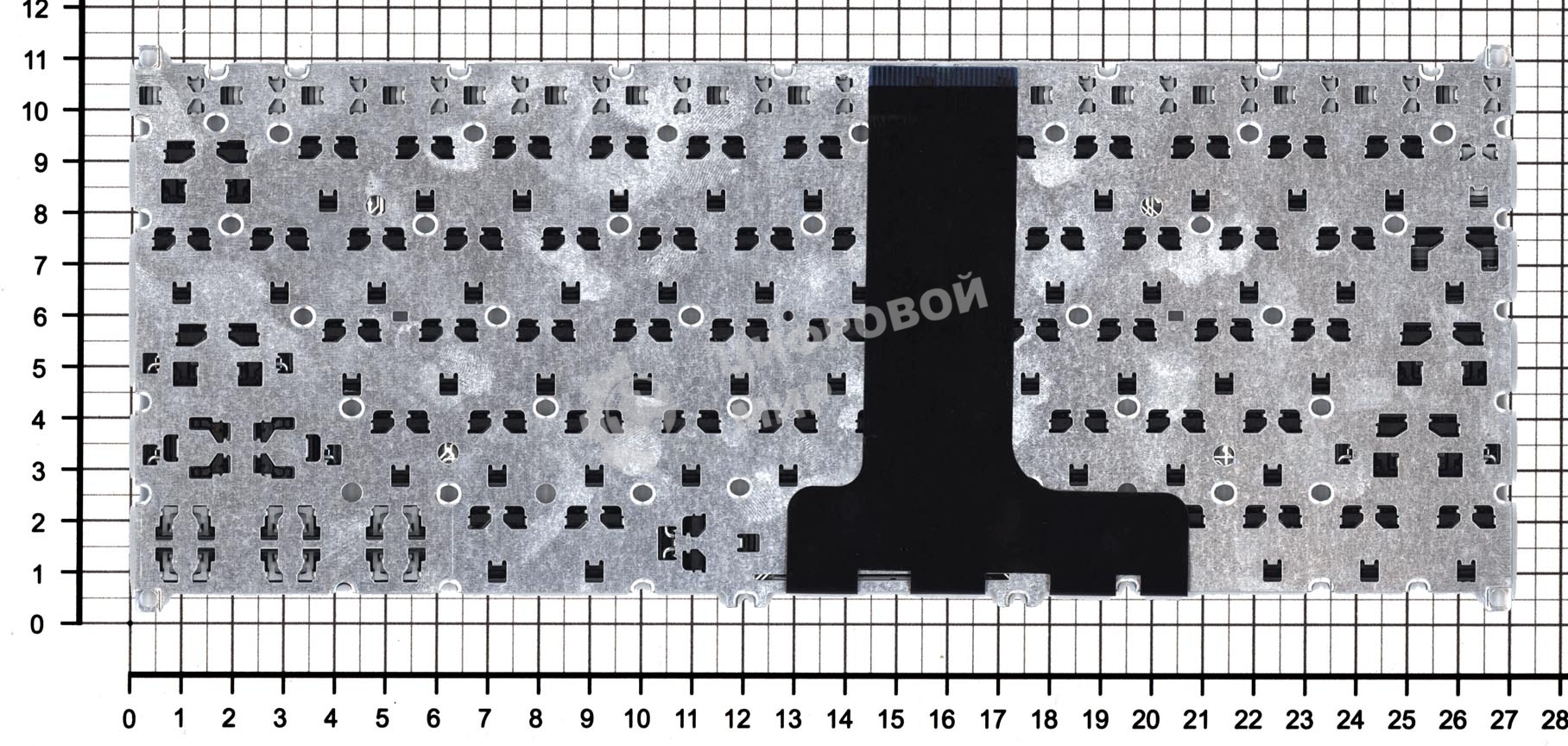 Клавиатура для ноутбука Acer Aspire ES1-132 черная