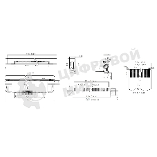 Разъем FPC Half Coverage Top Contact 0.5K-BS-28PWB 28 pin высота 2мм шаг 0,5мм
