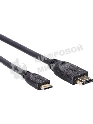 Кабель HDMI-19M --MiniHDMI-19M ver 2.0 1,5 м VCOM CG583-1.8M