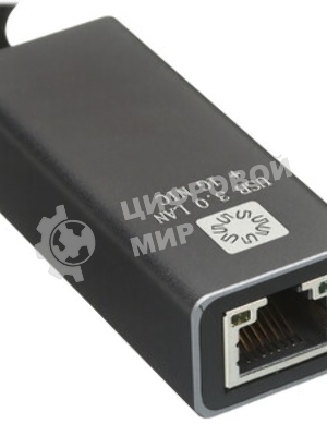Кабель-адаптер 5bites UA3-45-13BK USB3.0, RJ45 1G, AL, серый