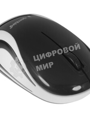 Мышь беспроводная Gembird MUSW-610 черный, 1200 dpi, радиоканал, USB, кнопки - 3
