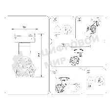 Трековый однофазный светильник Ambrella light GL5002 BK черный E27 max 40W D92*163