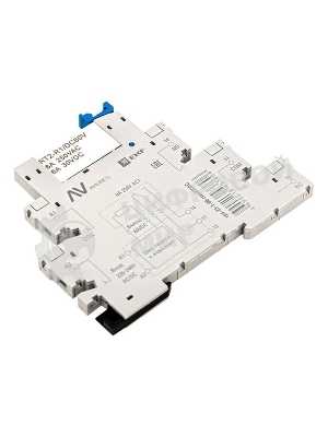 Реле промежуточное РП slim 23/1 6А 230В AC с розеткой в сборе EKF rps-23-1-60-rms230AC