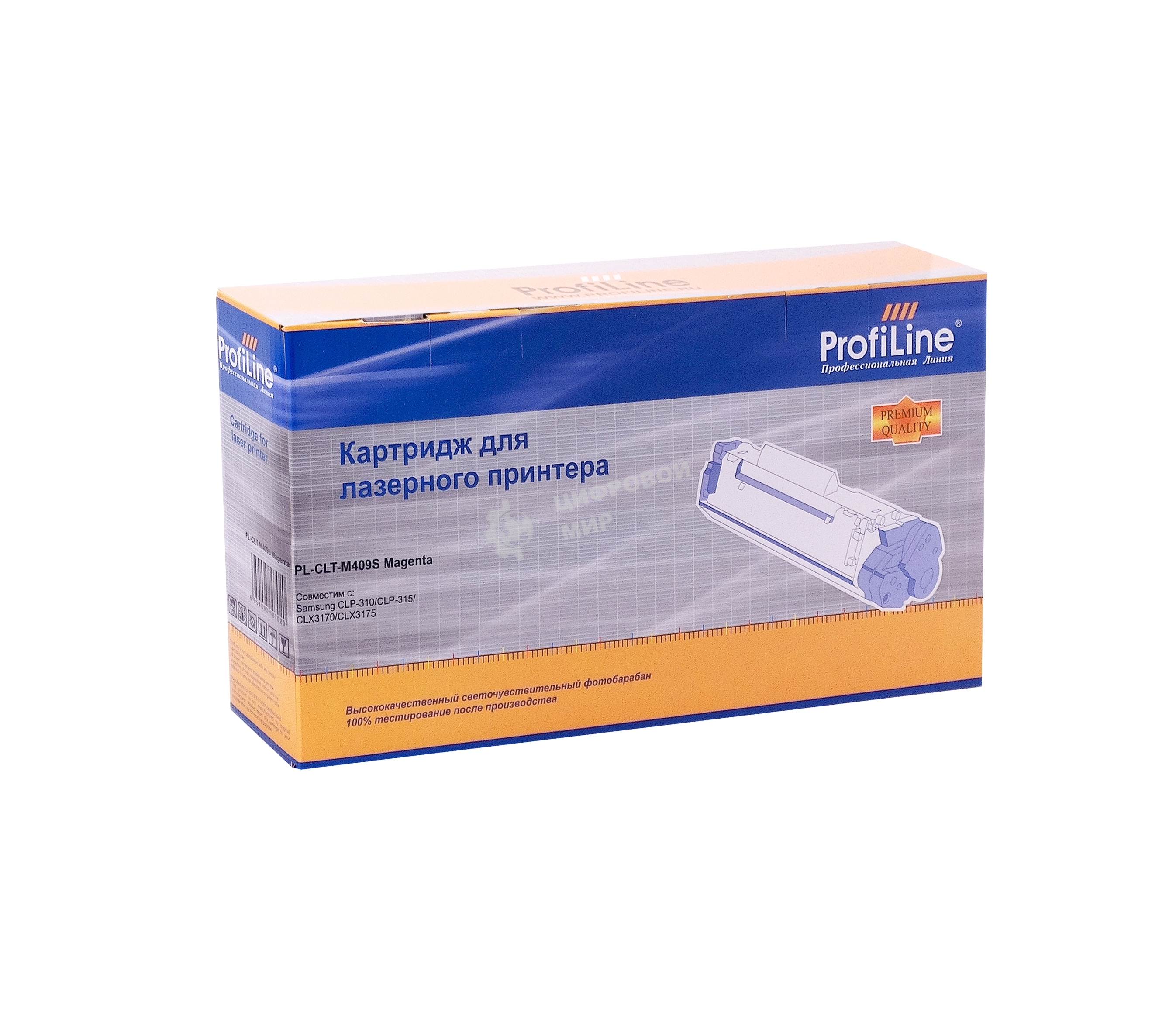 Картридж лазерный ProfiLine PL-CLT-M409S для принтеров Samsung CLP-310/CLP-315/CLX3175 Magenta 1000 копий