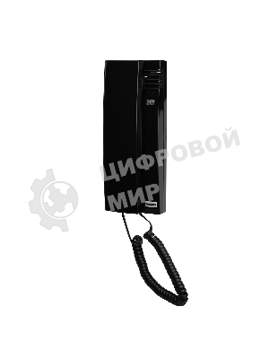 Трубка домофона с индикатором и регулировкой звука Rexant RX-320 черная