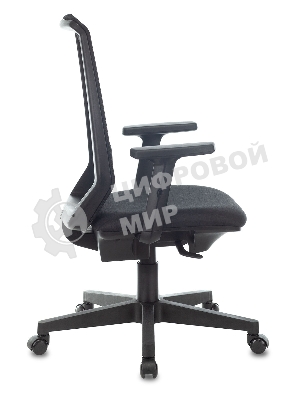 Кресло Бюрократ MC-611N TW-01 38-418 черный, сетка/ткань, 120 кг, механизм качания