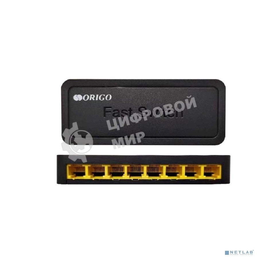 Коммутатор неуправляемый 8-портовый ORIGO OS1108/A1A 100 Мбит/с