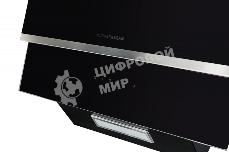 Вытяжка каминная Kuppersberg F 600 B черный/нержавеющая сталь, 60 см, 650 куб. м/ч, 47 дБ