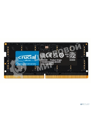 Оперативная память Crucial, DDR5, 32GB (1x32GB), 5600MHz, CL46 SO-DIMM