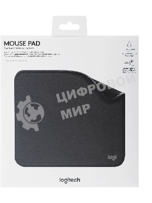 Коврик для мыши LogitechMouse Pad Studio Series,GRAPHITE