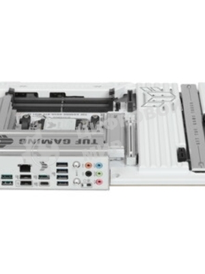 Материнская плата ASUS TUF GAMING B850-BTF WIFI W, AM5, AMD B850, 4xDDR5, 4xSATA, 3xM.2, 1xPCIe 5.0 x16, 1xPCIe 4.0 x16, 1xPCIe 3.0 x1, 1xDP, 1xHDMI, 1x2.5Gb LAN, Wi-Fi 7, Bluetooth 5.4, 1xUSB-C 20Gbps, 3xUSB-A 10Gbps, 4xUSB-A 5Gbps, 2xUSB-A 2.0, 5x3.5 мм, 7.1, ATX