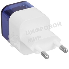 Сетевое зарядное устройство HOCO (6931474798381) C125Aaa Transparent Blue