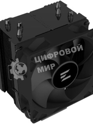 Кулер ZALMAN CNPS4X BLACK V2, 92мм FAN, 3 HEAT PIPES, 4-PIN PWM, 800-2000 RPM, 29DBA, HYDRO BEARING, LGA1851/1700, AM5/AM4, screw type installation