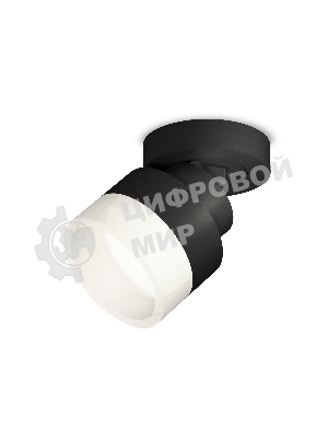 Светильник Ambrella Light XM8102020 SBK/FR черный песок/белый матовый GX53 (A2229, A2106, C8102, N8401)