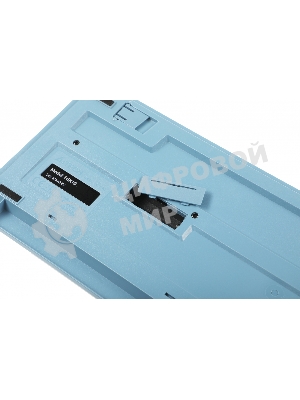 Комплект клавиатура+мышь A4Tech FStyler FG1035 беспроводной, USB, 2000 DPI, чёрный/синий