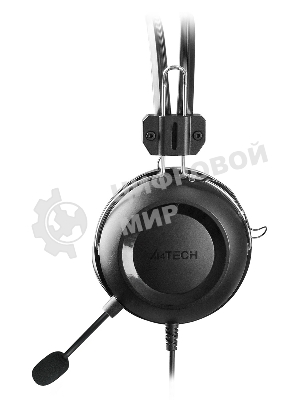 Гарнитура A4Tech HU-35 чёрный, проводная