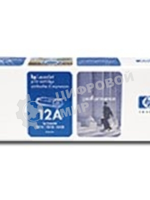 Картридж лазерный HP Q2612A черный для LaserJet 1010/1018/1020/1012/1015/3015/3020/3030 (2000 стр.)