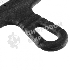 Шпатель Sparta из нержавеющей стали, 350 мм, зуб 10х10 мм, пластмассовая рукоятка