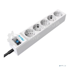 Сетевой фильтр ZIS PILOT Surge protector Pilot SG5 5 outlets (GP), 10A/2.2kVt, automatic circuit-breaker, 3 m
