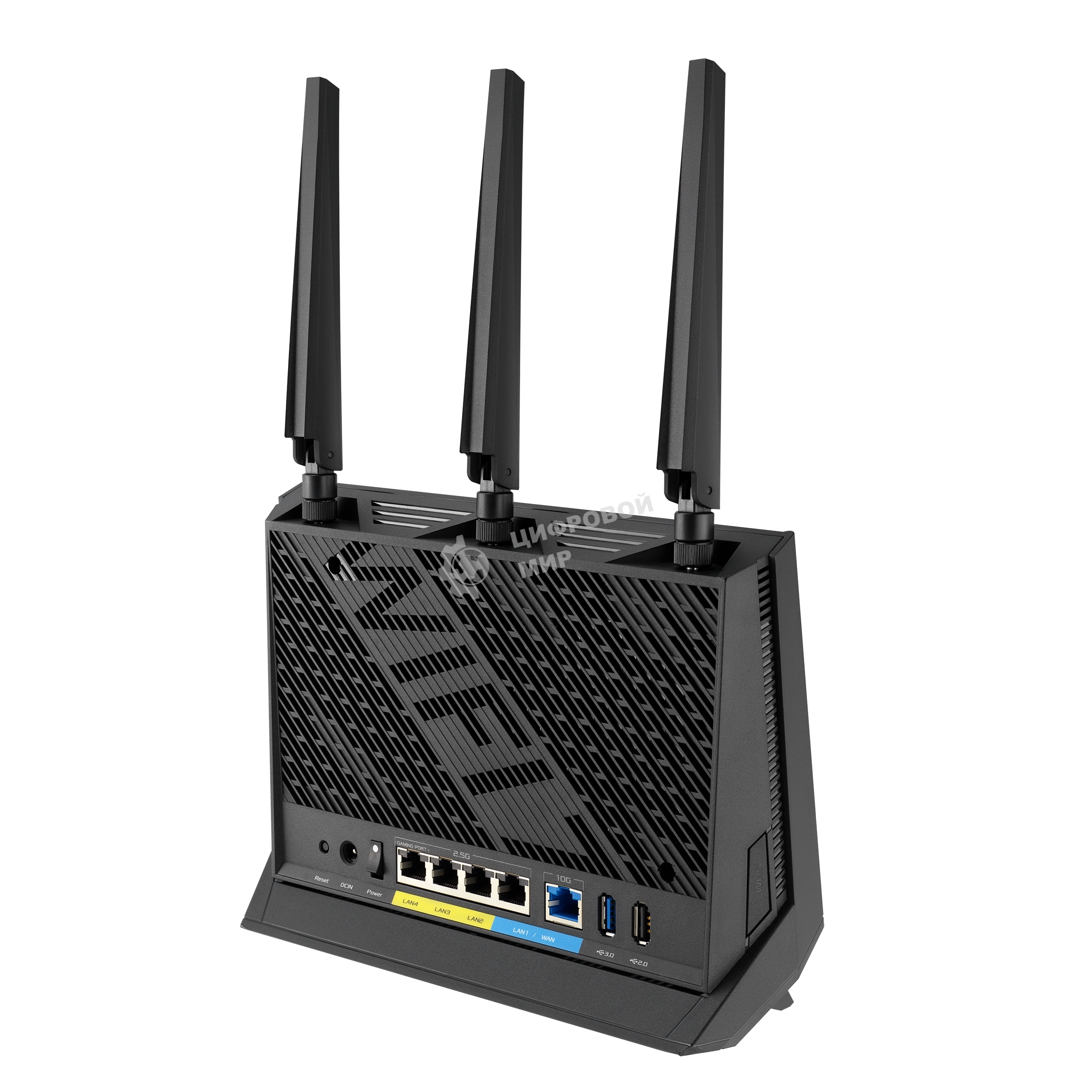 Маршрутизатор ASUS RT-BE86U, черный/красный, 90IG08W0-MO9A0V