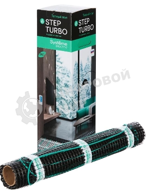 Теплый пол (мат нагревательный) STEP TURBO STM200025, 200 Вт/м2, 500 Вт, 2,5 м2