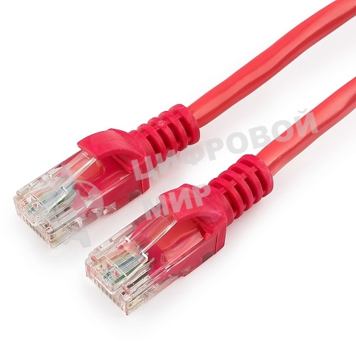 Патч-корд UTP Cablexpert cat.5e, 2м, литой, многожильный, розовый