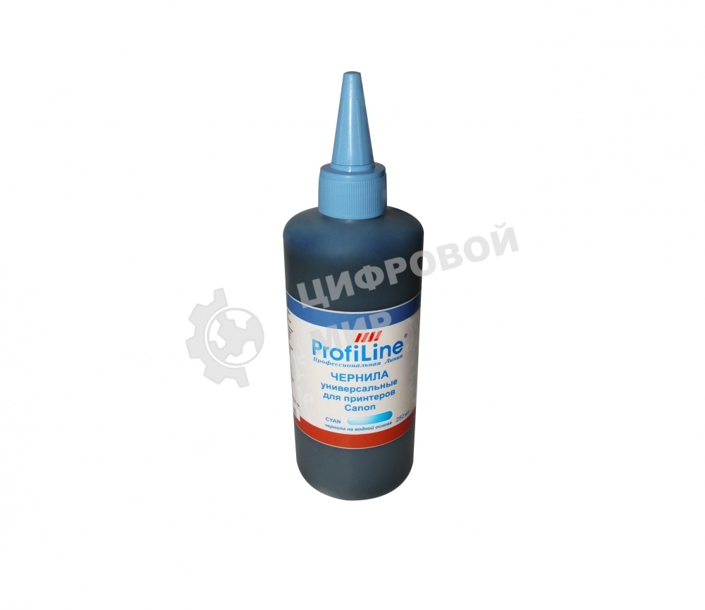 Чернила для принтеров Canon универсальные Cyan 250 мл водн ProfiLine