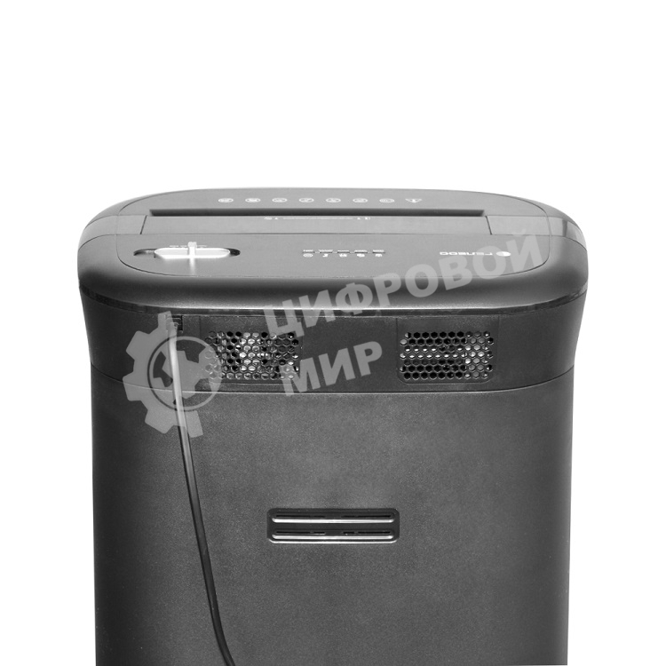 Шредер ГЕЛЕОС УМ28-4, DIN P-4 (4 ур-нь секр.), фрагмент 3,9х30мм, 19-21 лист (70г/м2), CD/пл.карты/скрепки/скобы, 28 литров