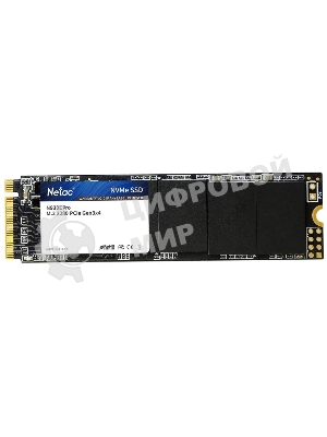Накопитель SSD Netac N930E Pro, 512Gb, PCIe 3.0 x4, M.2 2280, NVMe, R/W 2080/1700