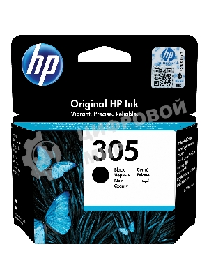 Картридж струйный HP 305 3YM61AE черный (120 стр.) для HP DJ 2320/2710/2720
