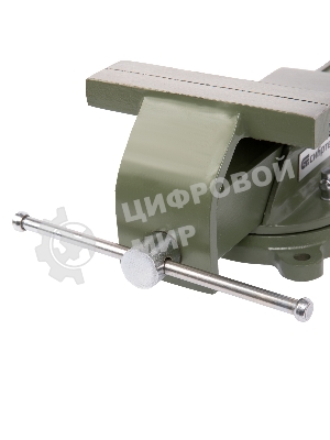 Тиски слесарные Сибртех 150 мм, стальные, поворотные