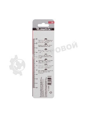 Сверло по металлу Matrix, 3 мм, HSS, нитридтитановое покрытие, цилиндрический хвостовик