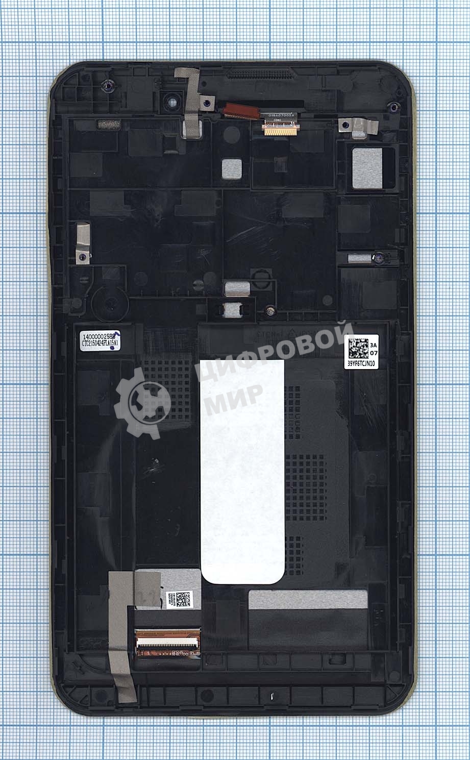 Модуль (матрица + тачскрин) Asus MeMO Pad 7 ME70CX черный с рамкой