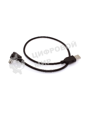 Кабель USB 2.0 на USB-B угол вниз 0,5 м