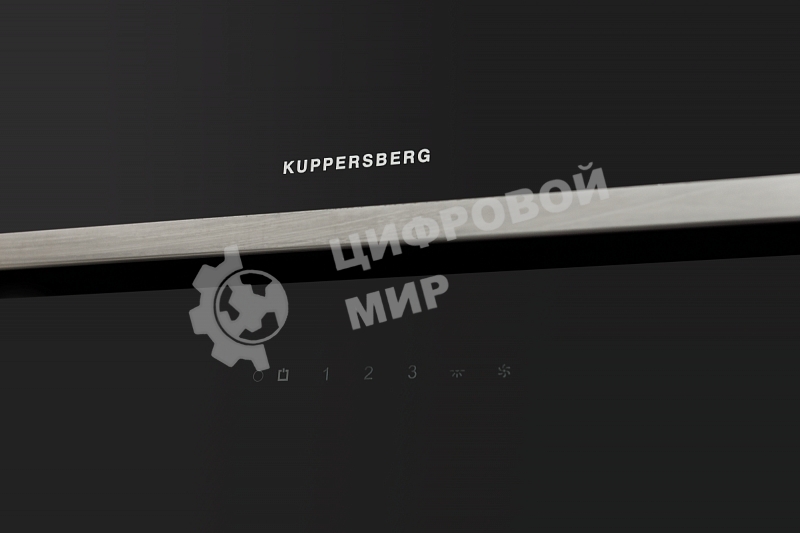 Вытяжка каминная Kuppersberg F 600 B черный/нержавеющая сталь, 60 см, 650 куб. м/ч, 47 дБ