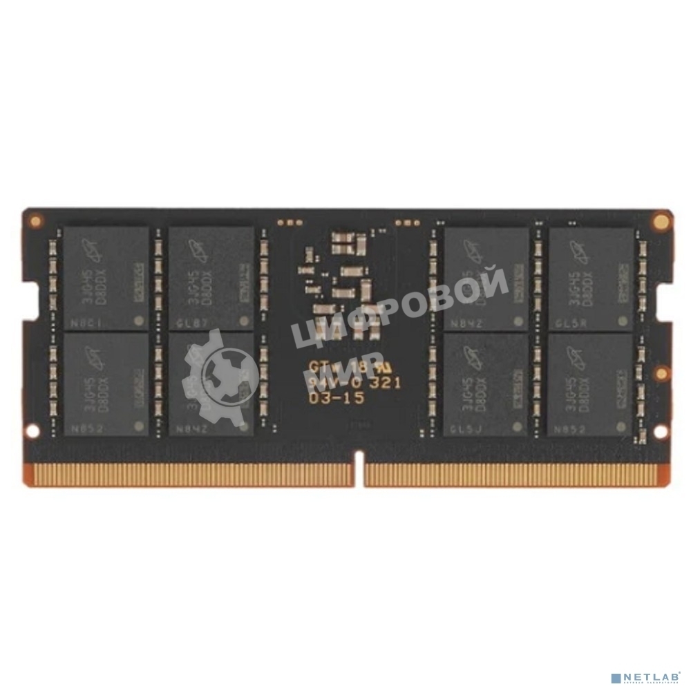 Оперативная память Crucial, DDR5, 32GB (1x32GB), 5600MHz, CL46 SO-DIMM