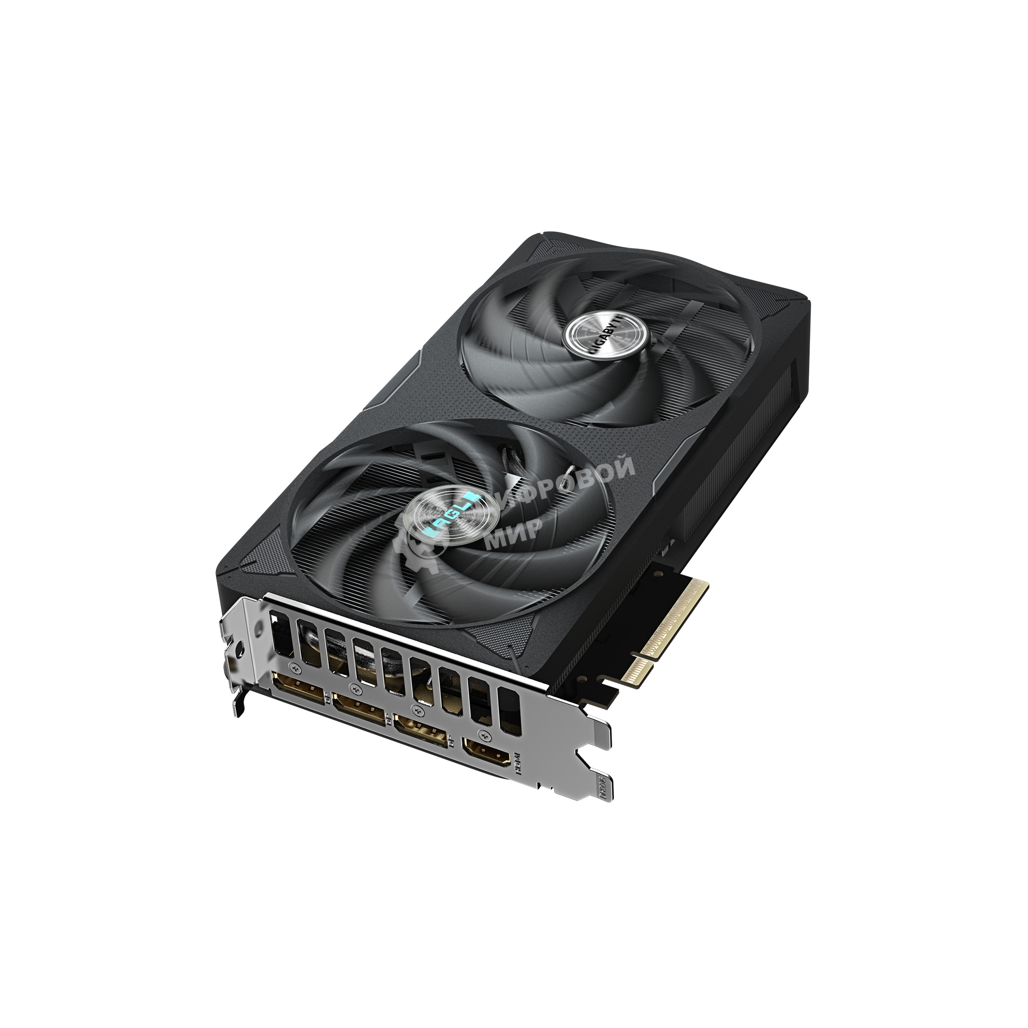 Видеокарта Gigabyte GeForce RTX 5060 Ti Eagle OC, NVIDIA RTX 5060 Ti, 8 ГБ GDDR7, 128 бит, PCI-e 5.0, 1xHDMI, 3xDP, 2617 МГц