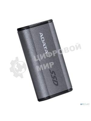 Внешний SSD ADATA Elite SE880, 1TB, USB 3.2 Gen 2x2 Type-C, R/W 2000/2000, серый